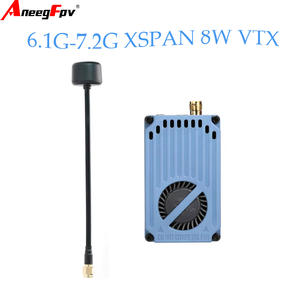 Drone Rc Receiver And Transmitter - RUSHFPV 6.1‑7.2G 8W X61728 VTX 비디오