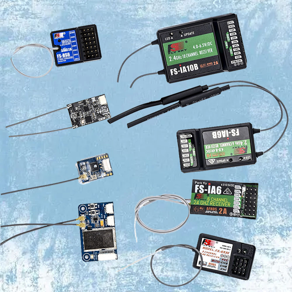 Drone Rc - Flysky RC Receiver FS-IA6 IA6B IA10B