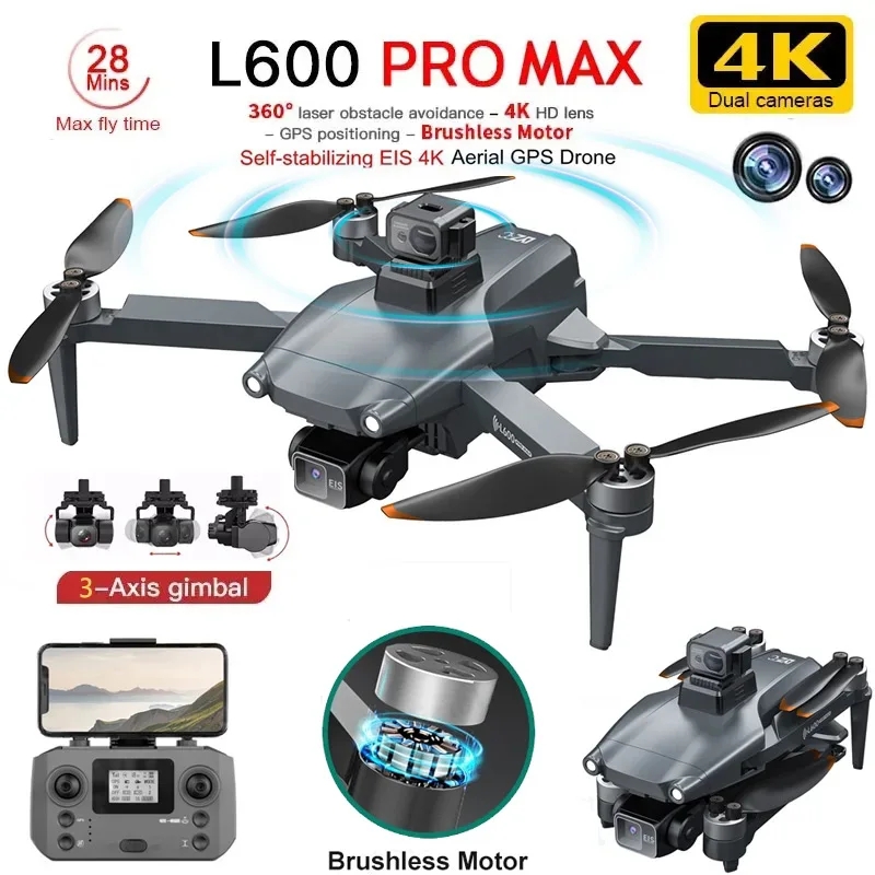 Drone Rc Pro - L600 PRO MAX GPS 드론 전문