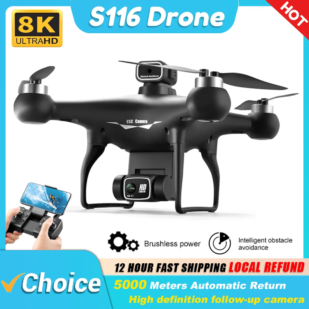 Drone Rc S116 - S116 MAX 엘프 드론 전문가용 5G
