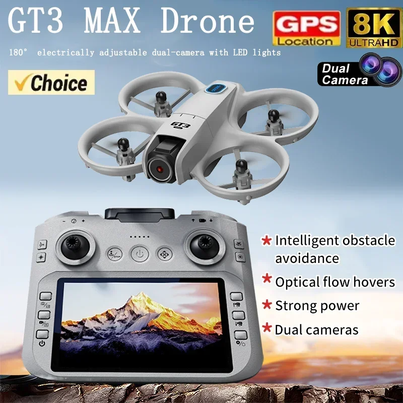 Drone Xiaomi Rc - 2026 신형 GT3 미니 LED 접이식