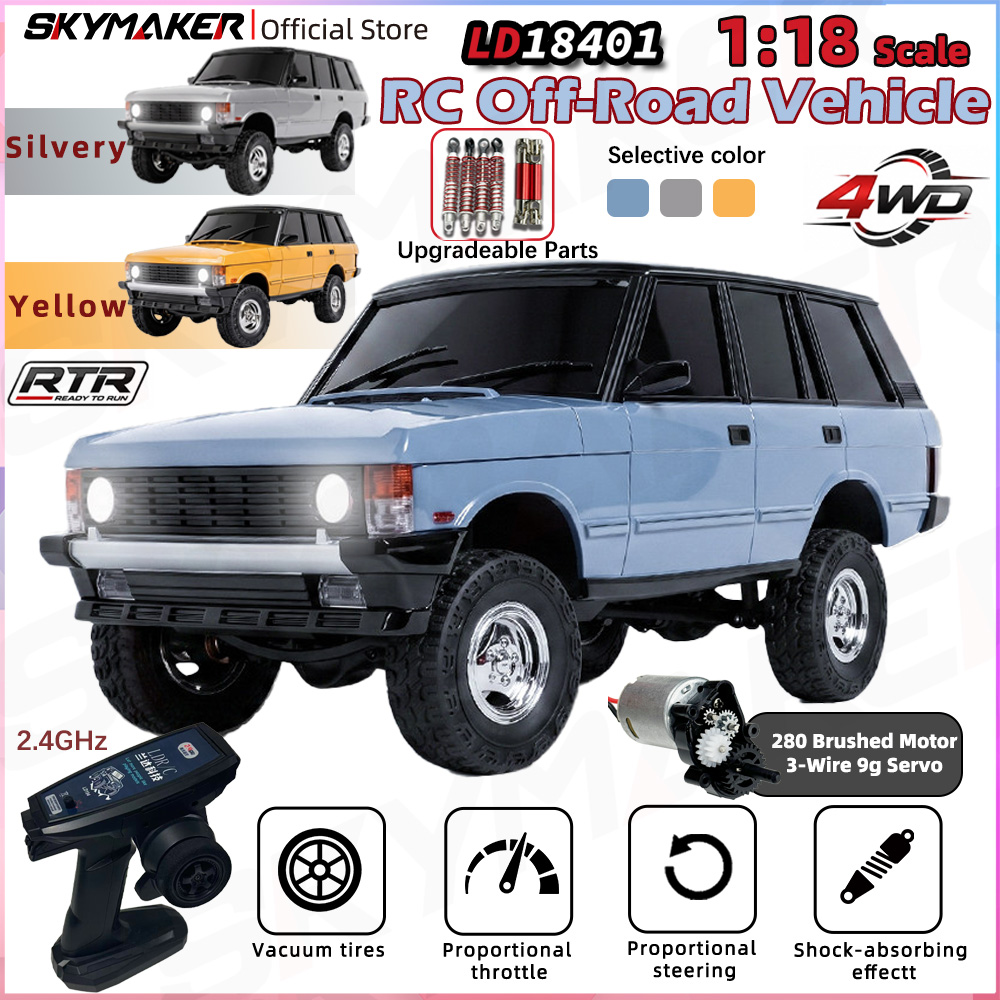 LDRC LD18401 1/18 RC 자동차 4WD 2 - Drone Or Rc Car 리뷰 및 가격