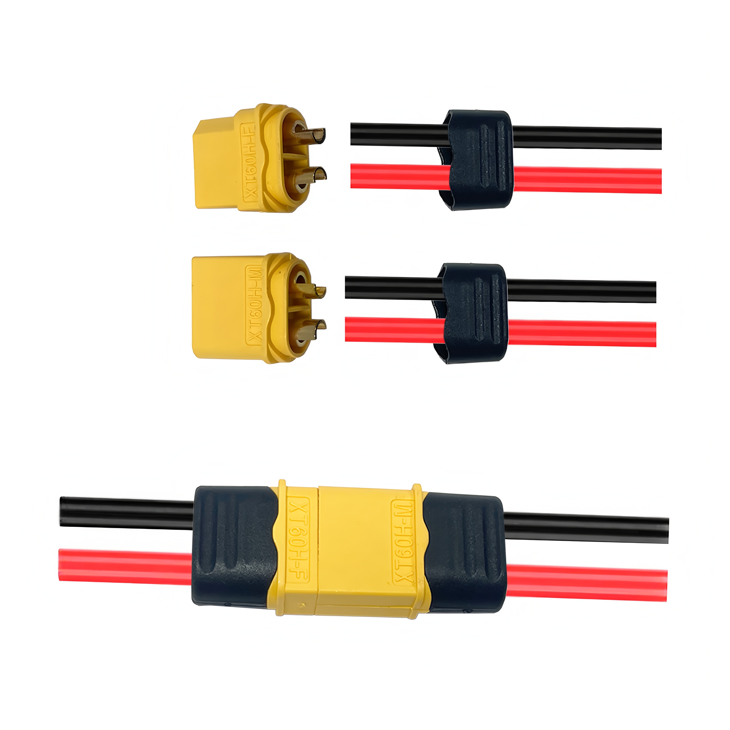 10/20쌍 XT60H 커넥터 플러그 및 쉘 하우징 세 - Drone Rc 리뷰 및 가격